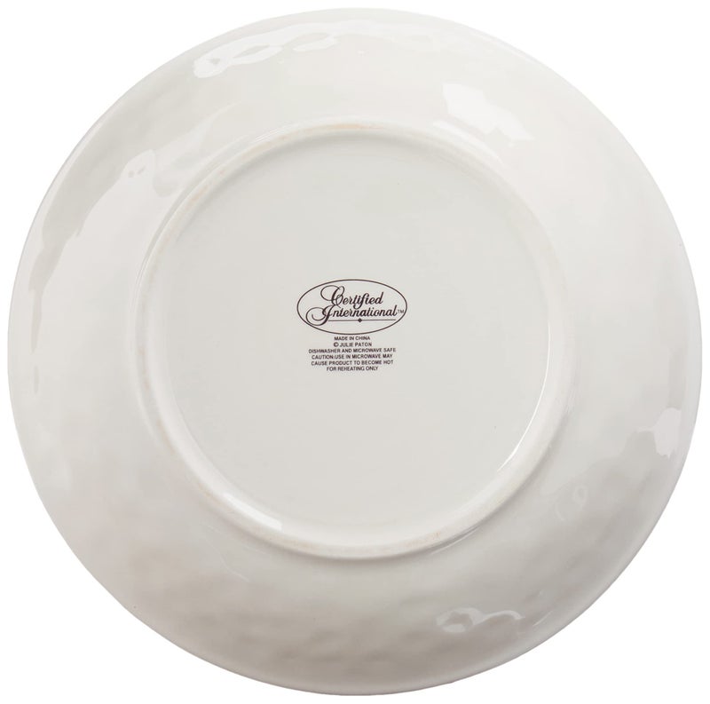 Certified International Piazzette 9.25" Soup/Pasta Bowls, Assorted Designs, Set of 4 - Image 3